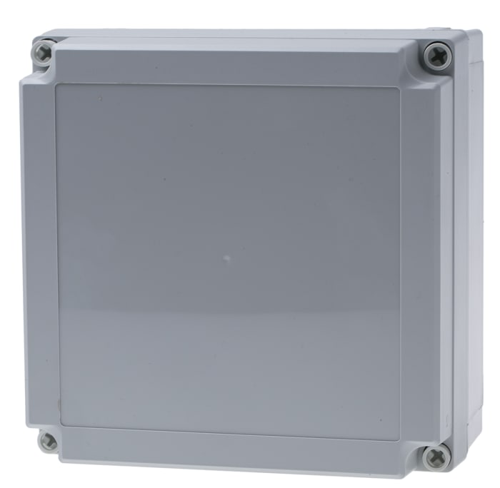 Boîtier Fibox en ABS, 180 x 180 x 100mm, Gris IP66, IP67