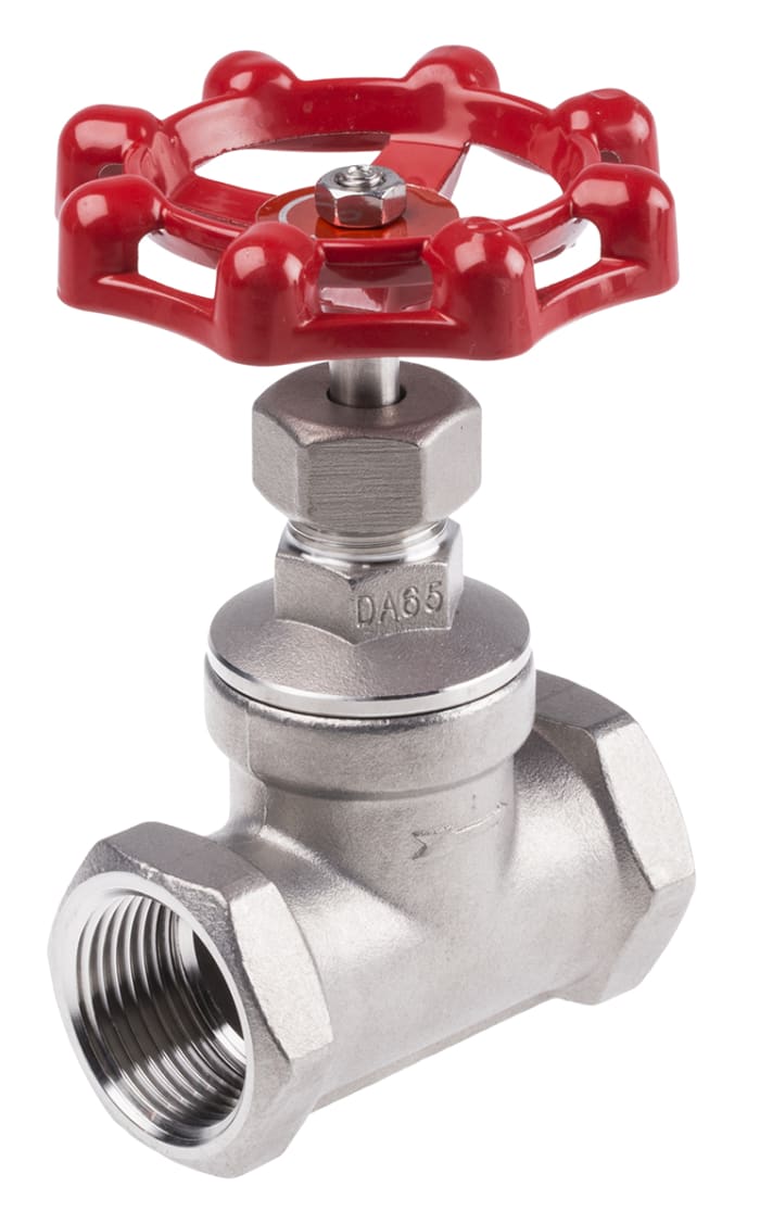 RS PRO RS PRO Stainless Steel Globe Valve, 1 in BSP 32 bar 4992571