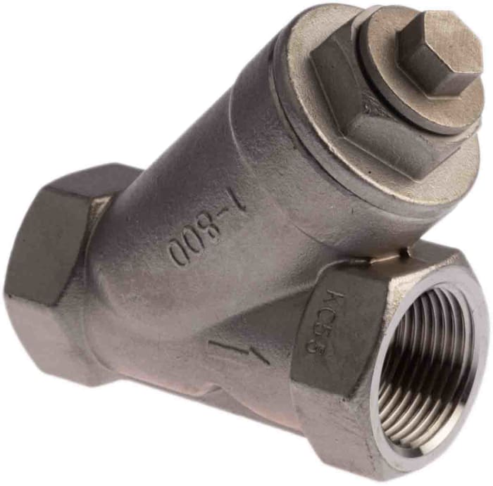 RS PRO, 1 in BSP Stainless Steel Y Strainer