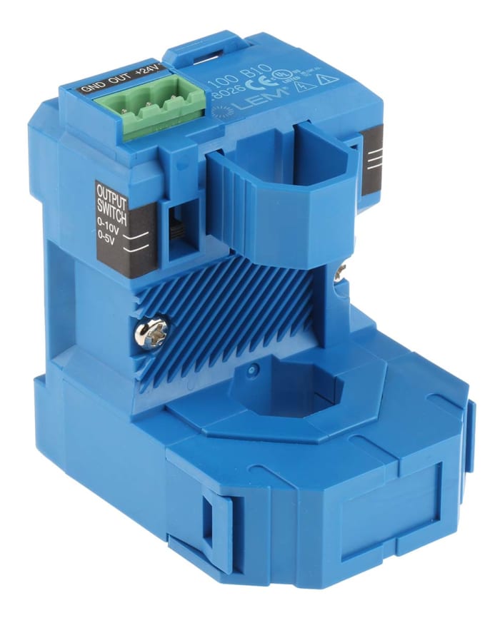 Transformador de corriente LEM AP, entrada 100A, ratio: 100:1