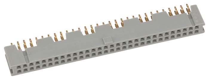 3M 8500 Series Straight Through Hole Mount PCB Socket, 60-Contact, 2-Row, 2.54mm Pitch, Solder Termination