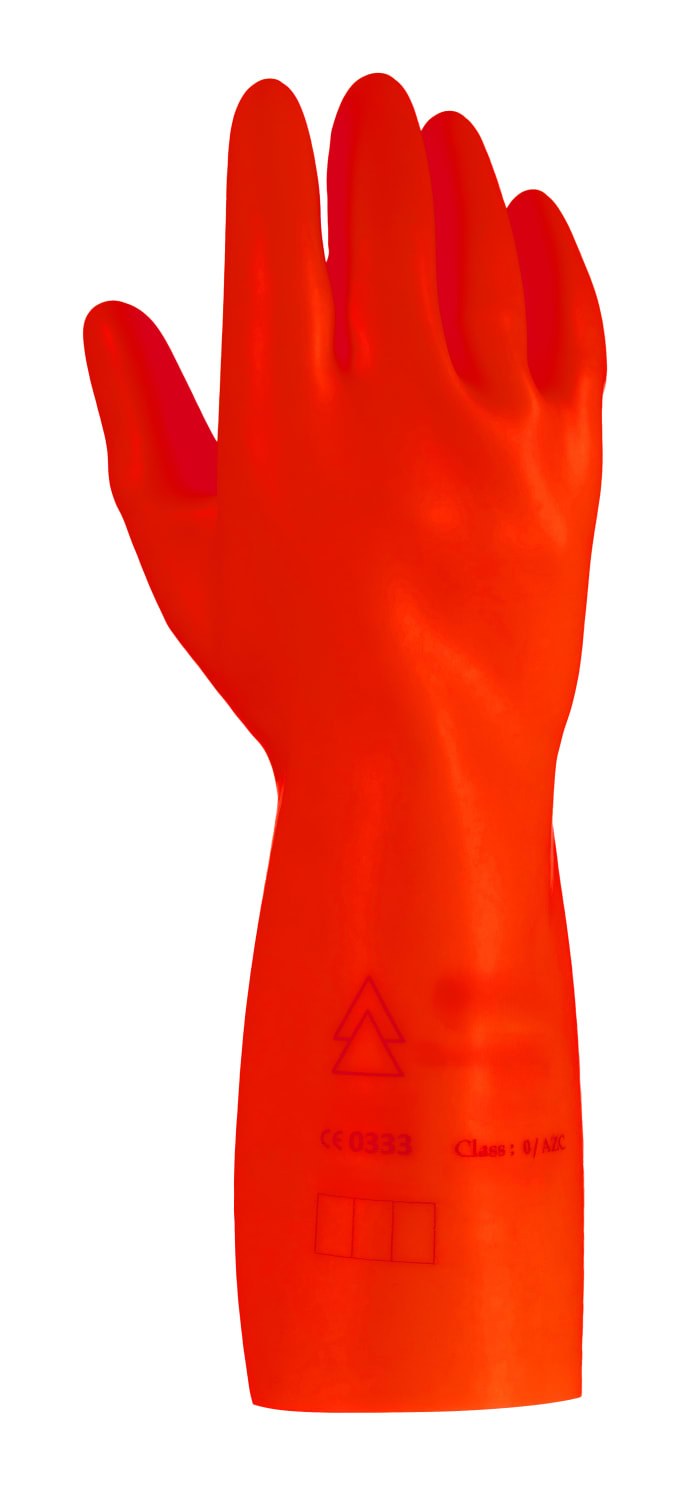 Knipex Red Rubber Electrical Protection Electrical Insulating Gloves, Size 9