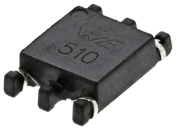 Wurth, WE-SL3 SMD Common Mode Line Filter with a Ferrite Core, 51 μH -30 → +50% Dual 500mA Idc