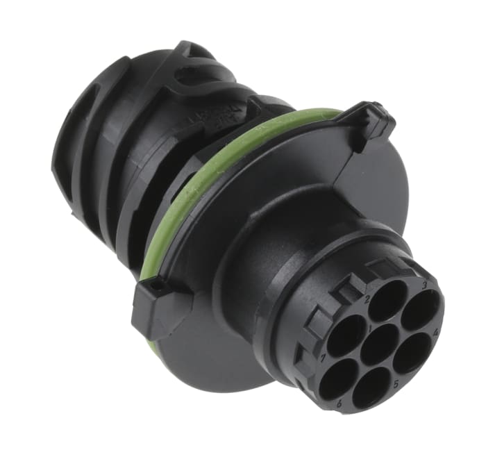 TE Connectivity Male Connector Housing, 11.4mm Pitch, 7 Way