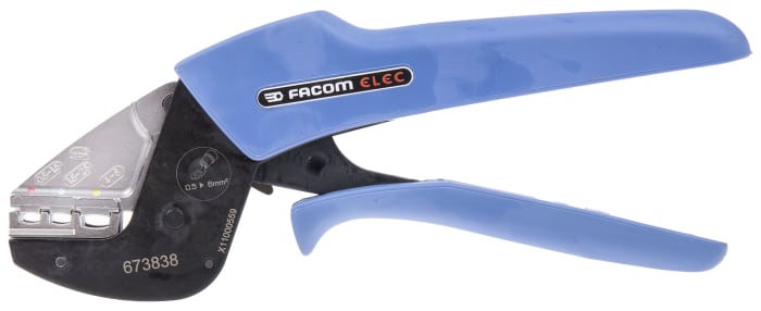 Facom Hand Ratcheting Crimp Tool for Insulated Terminals