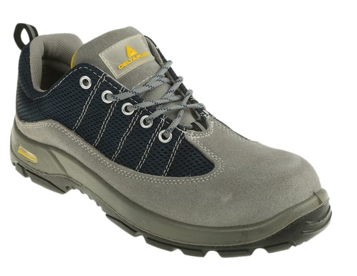 Delta Plus Light Walkers Grey/Navy Composite Toe Cap Men Safety Shoes, UK 8, EU 42