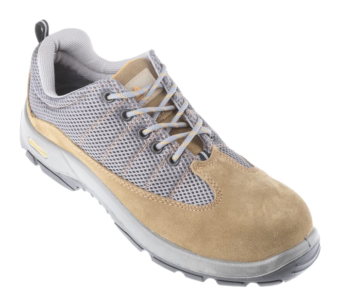 Chaussures de sécurité Light Walkers, Homme, T 43, Beige/Gris, S3, antistatiques