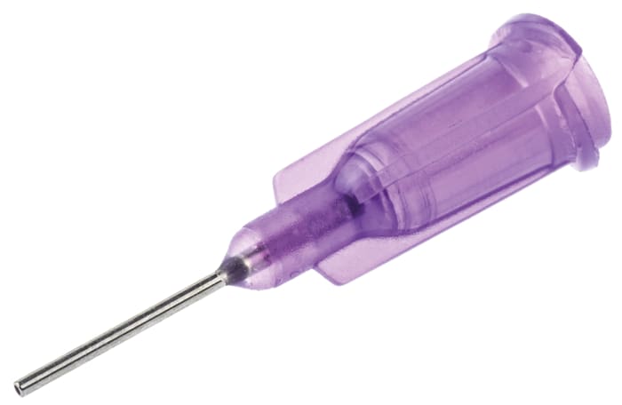 Metcal Purple Straight Dispensing Tip, 21 Gauge