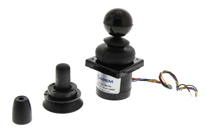 APEM 2-Axis Joystick Switch Passive, IP65