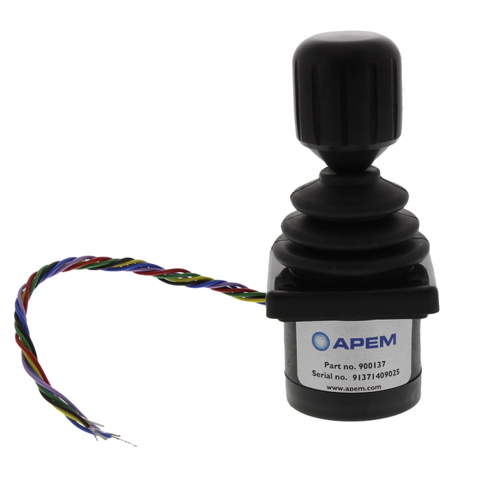 APEM 3-Axis Joystick Switch Castle, Passive, IP65