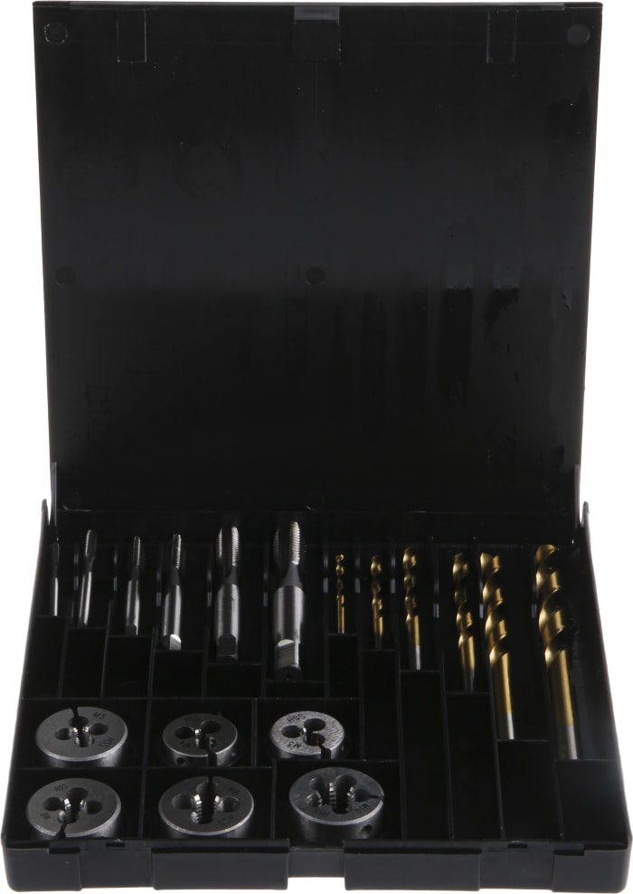 RS PRO Tap, Die & Drill Set, M3 → M10 Thread