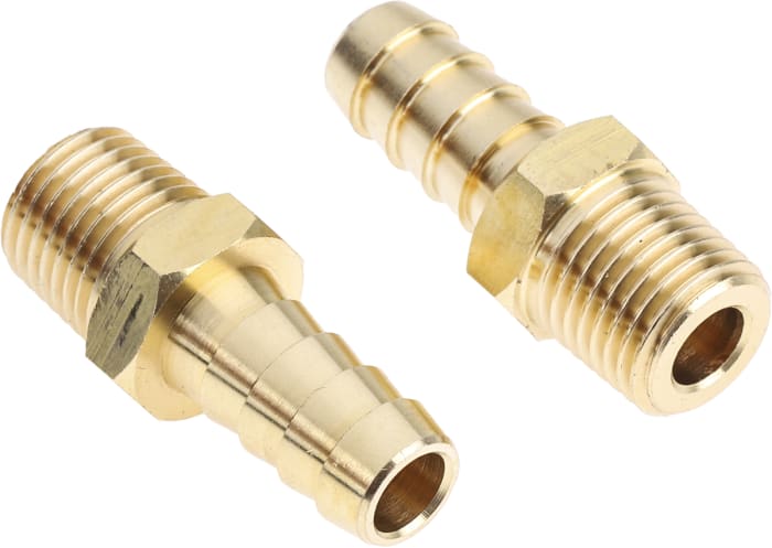 Raccord de tuyau souple RS PRO Laiton, dia.interne 3/8pouce