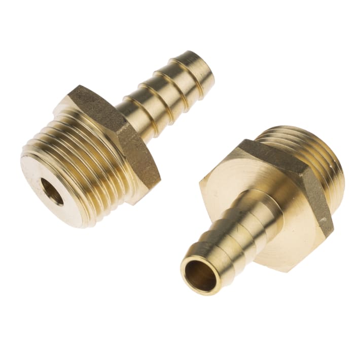 Raccord de tuyau souple RS PRO Laiton, dia.interne 3/8pouce