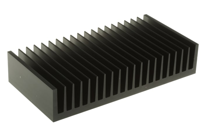 Heatsink, 0.6K/W, 100 x 200 x 40mm