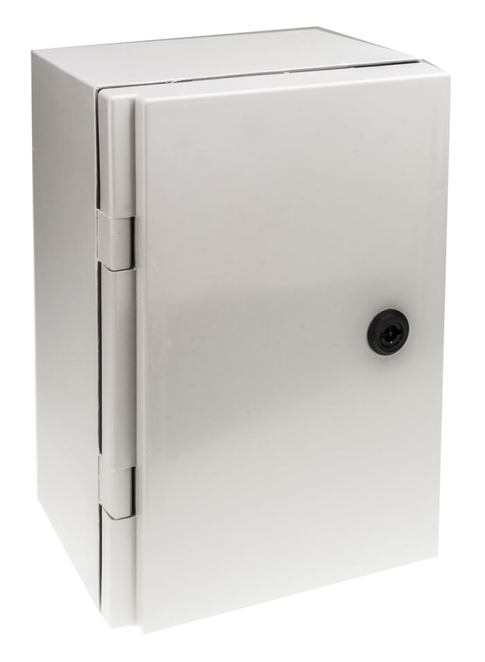 Coffret mural Fibox CAB P en Polyester, Hauteur 315 mm, Largeur 215 mm, Profondeur 170mm, Gris, IP66