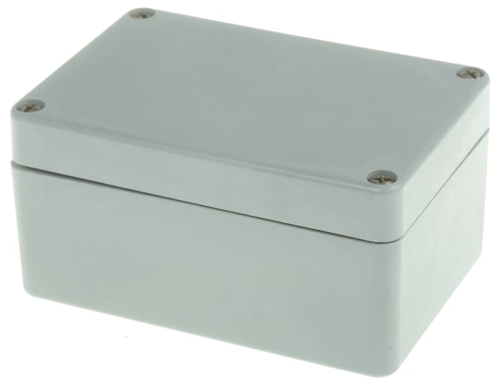 Caja Fibox de Poliéster Gris, 110 x 75 x 55mm, IP65