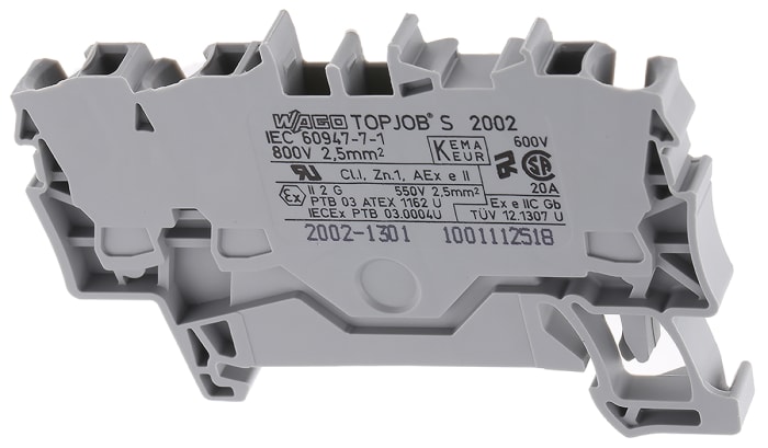 Wago 2002-1301 Стандартная клемма на Din-рейку