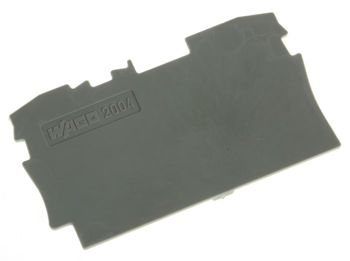 WAGO TOPJOB S, 2004 Series End and Intermediate Plate for Use with 2004 Series Terminal Blocks