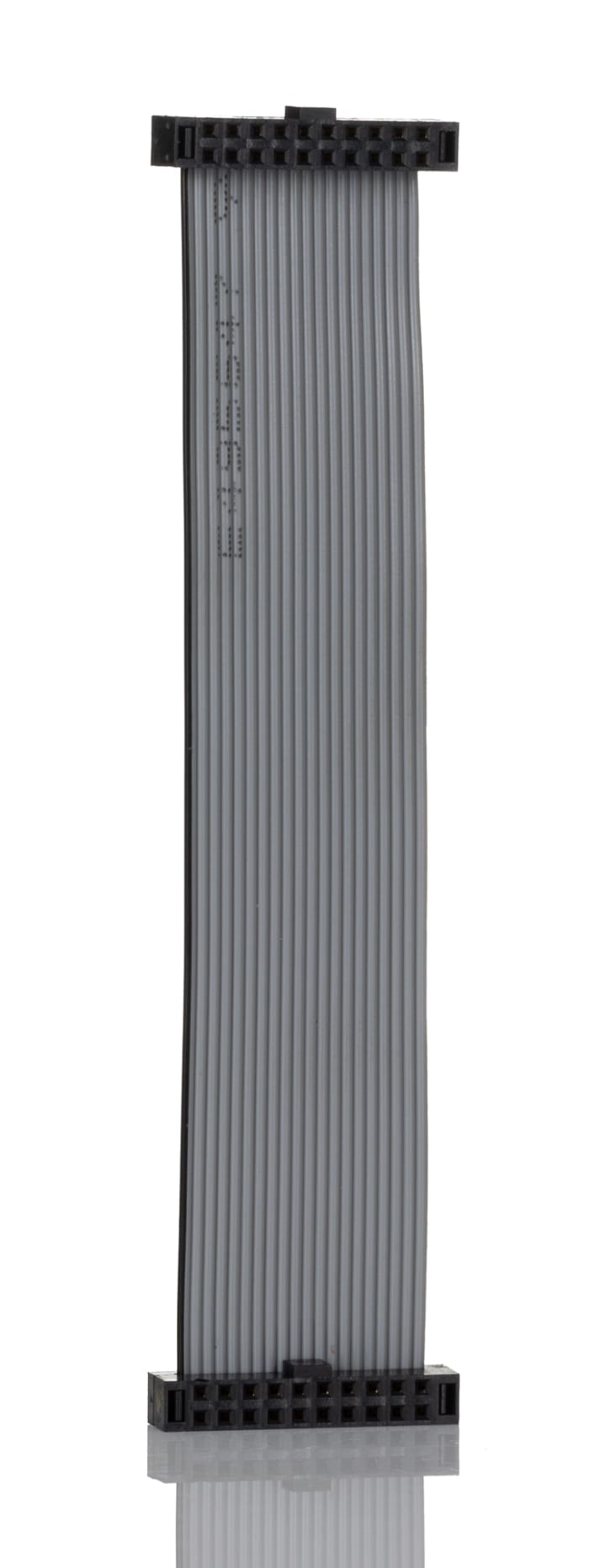 Samtec TCSD Series Flat IDC Socket Cable Assembly, 2x10-Way, 2mm Pitch, 100mm Length, Tiger Eye IDC to Tiger Eye IDC