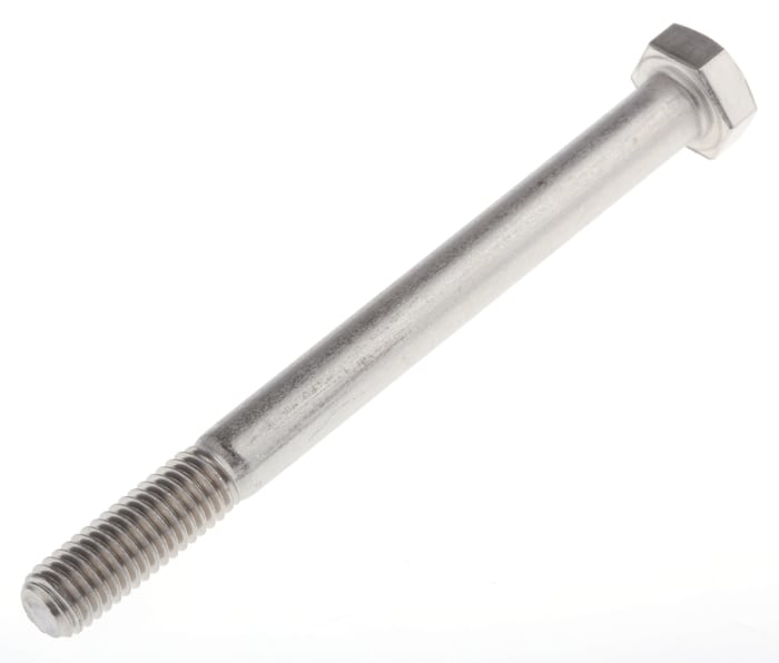 Altıköşe Başlı Civata, Paslanmaz Çelik, Diş Tipi: M8 x 90mm