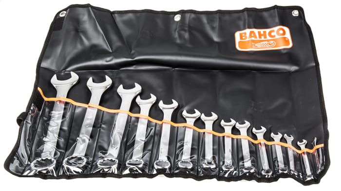 Bahco 111M Series 14-Piece Spanner Set, 6 → 32 mm