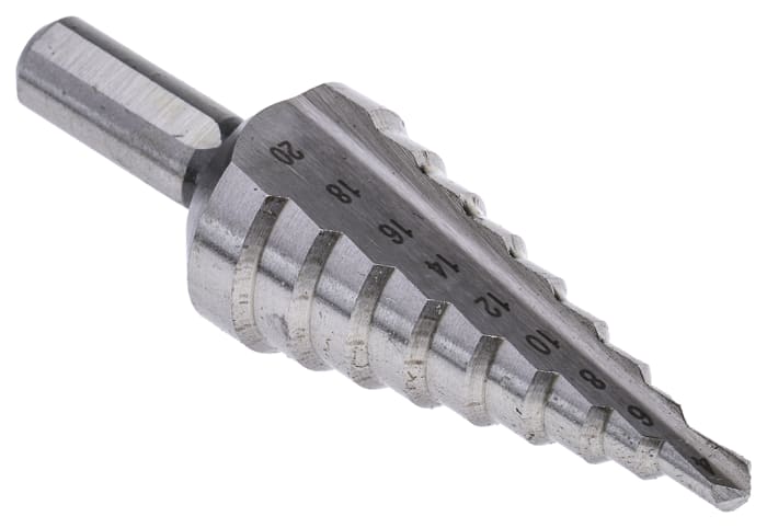 EXACT HSS Step Drill Bit 4mm x 20mm