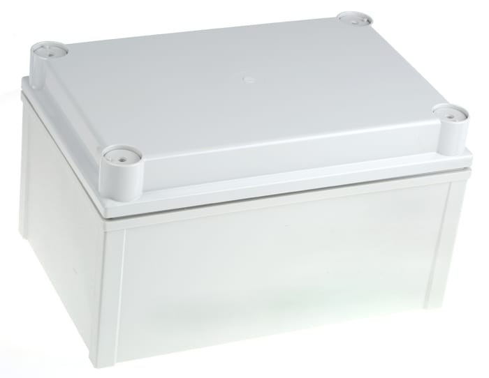 Fibox CAB PCQ Series Polycarbonate Wall Box, IP66, IP67, 172 mm x 198 mm x 298mm