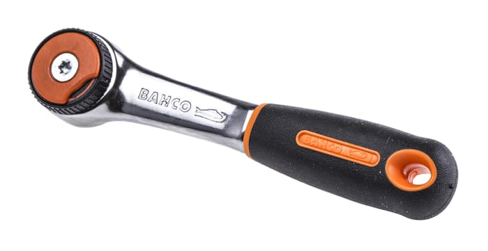 Bahco 1/4 in Square Ratchet with Ratchet Handle, 120 mm Overall