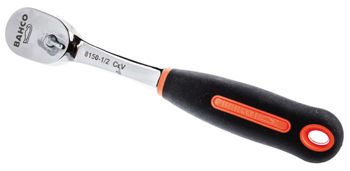 Bahco 1/2 in Square Ratchet with Ratchet Handle, 270 mm Overall