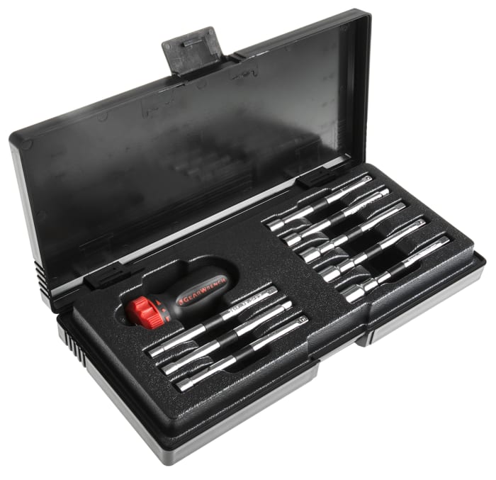 GearWrench Tornavida Seti, 9 Parça, Uç Tipi : Somun Anahtarı