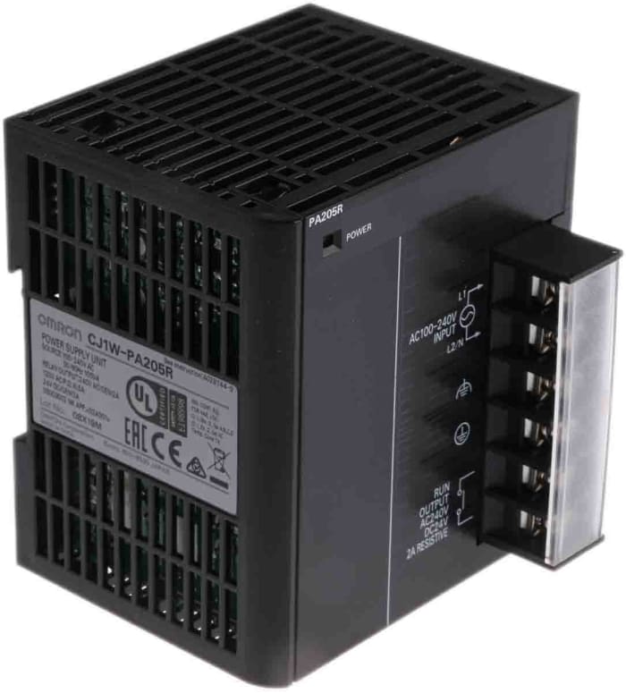 Omron CJ1W PLC Güç Kaynağı, 85 → 264 V ac, 5 V dc, 24 V dc, 5 A, 25W, CJ1M Serisi İle Kullanım