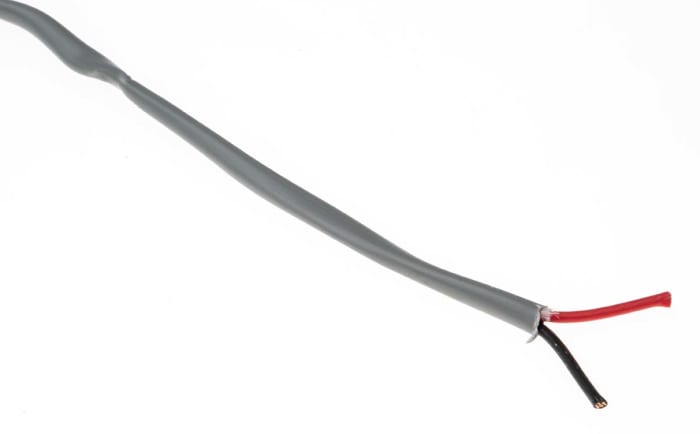 Belden 5300UE Control Cable, 2 Cores, 0.82 mm², Unscreened, 152m, Chrome PVC Sheath, 18 AWG