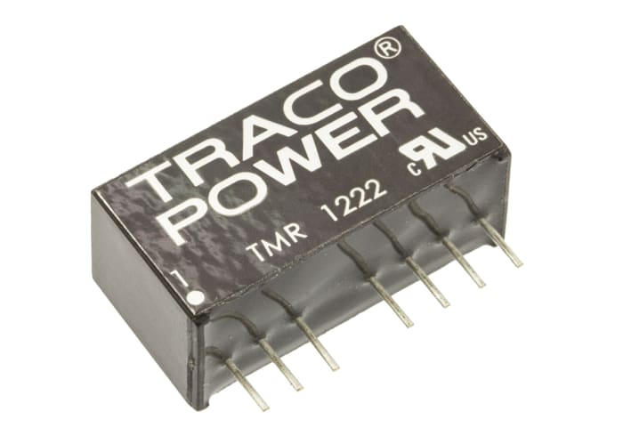 TRACOPOWER TMR 2 DC-DC Converter, ±12V dc/ ±85mA Output, 9 → 18 V dc Input, 2W, Through Hole, +85°C Max Temp