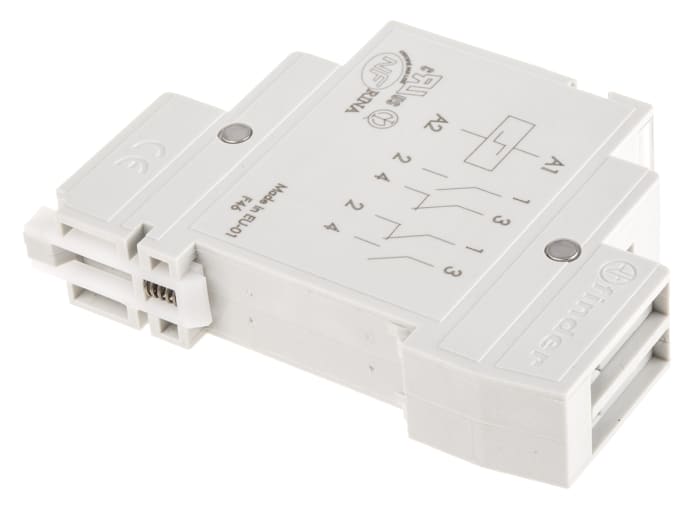 20.23.8.230.0000 Finder, Finder DIN Rail Latching Power Relay, 230V ac  Coil, 16A Switching Current, SP-NC, SP-NO, 511-1076