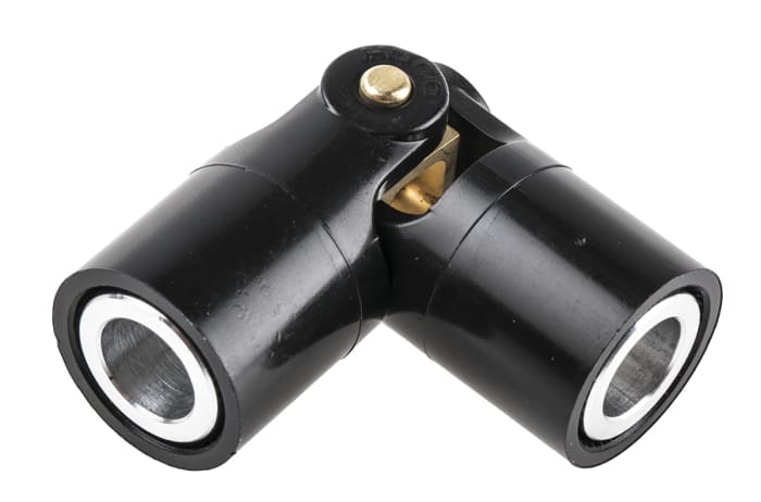 Huco Universal Joint 105.20.3232, Single, Plain, Bore 10 x 10mm, 62mm Length