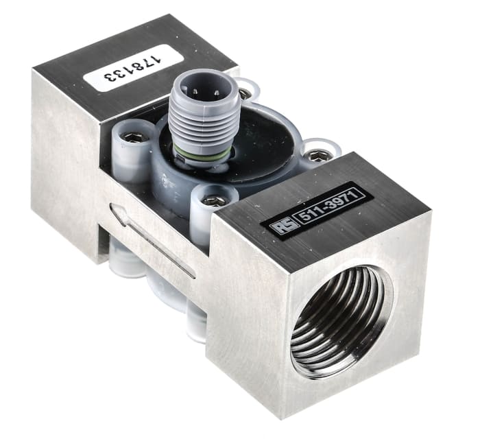 Débitmètre RS PRO pour Liquides, 0,5 l/min à 15 l/min, raccord 1/2 BSP