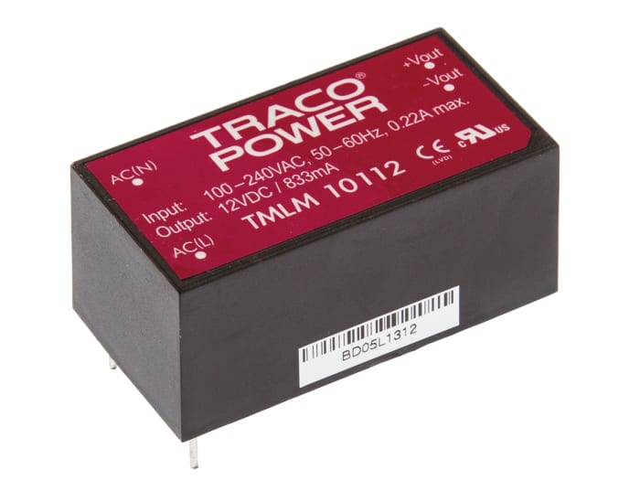 TRACOPOWER TMLM 10112 Встроенный источник питания в закрытом корпусе SMPS