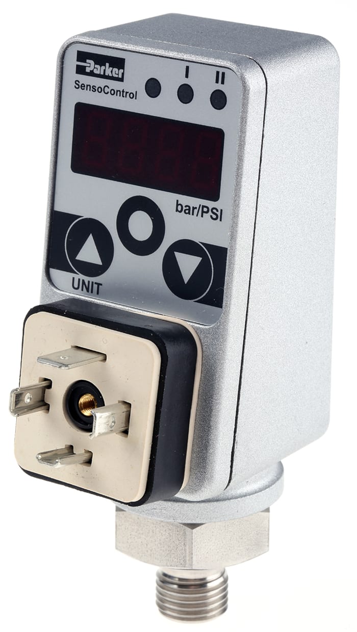 Interrupteur de pression Parker SCPSD, 60 bars max, G 1/4