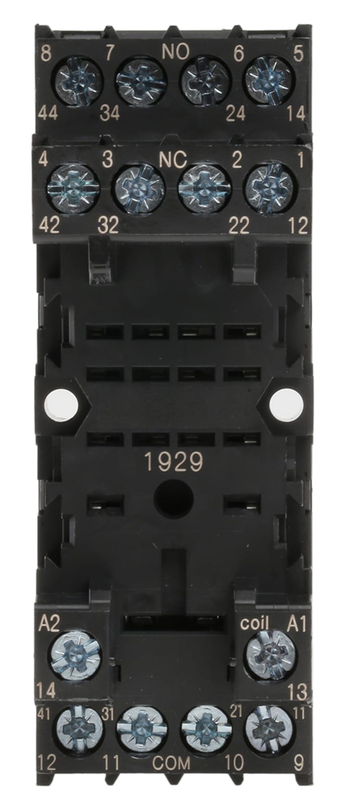 TE Connectivity 14 Pin 240V ac DIN Rail Relay Socket, for use with PT5 Series