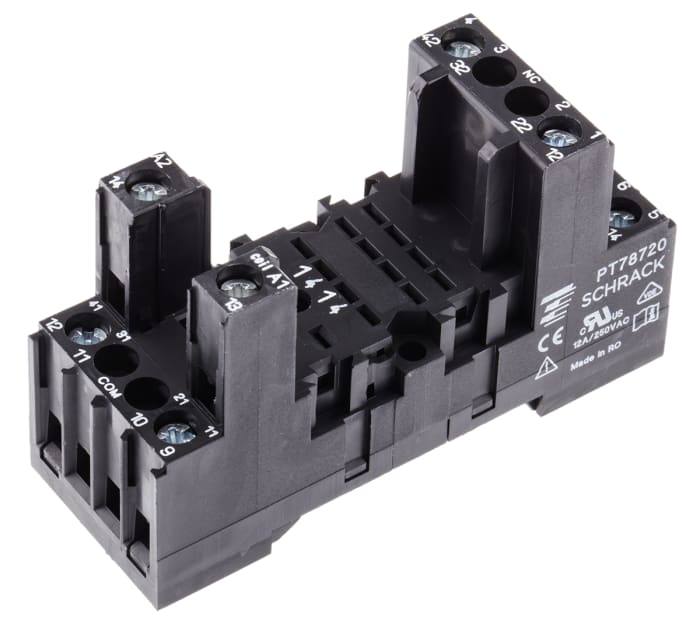 Relay Socket for use with PT2 Series