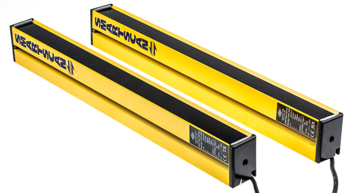 Smartscan 1K3 Series Light Curtain, Sender & Receiver, 12 Beam(s), 30mm Resolution