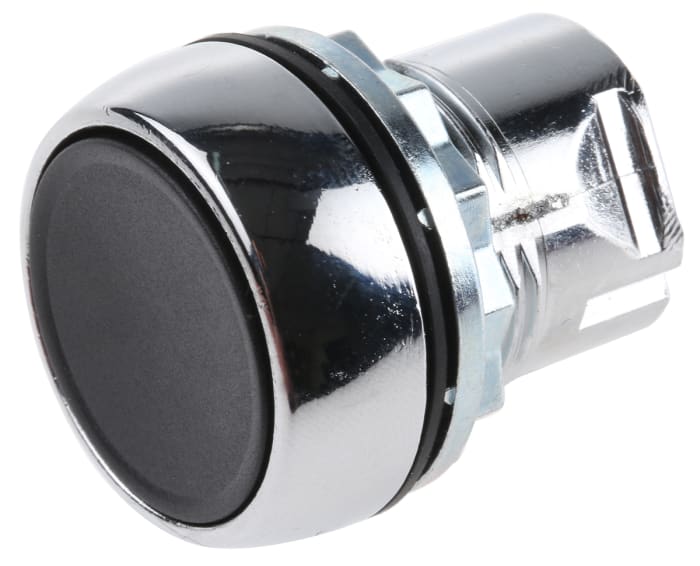 Allen Bradley 800F Series Black Momentary Push Button Head, 22mm Cutout, IP65