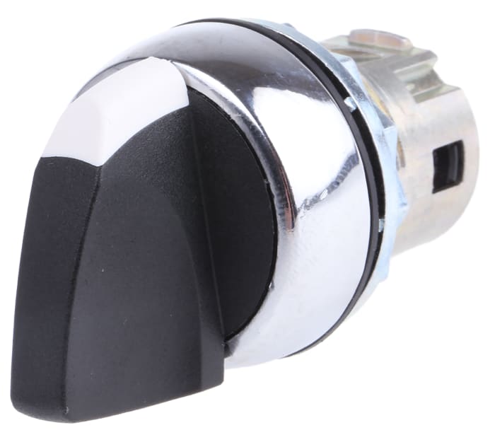 Allen Bradley 800F Series 3 Position Selector Switch Head, 22mm Cutout, Black Handle