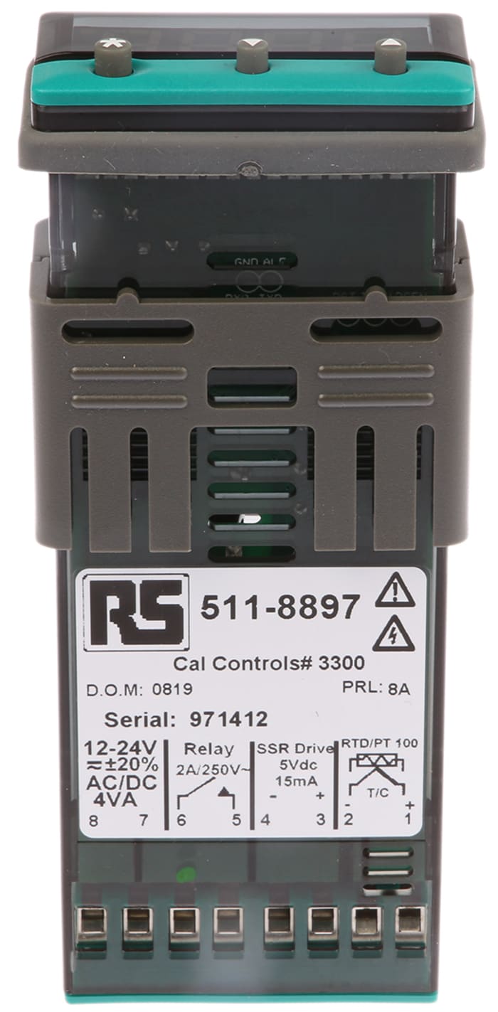 Cal temperature controller top