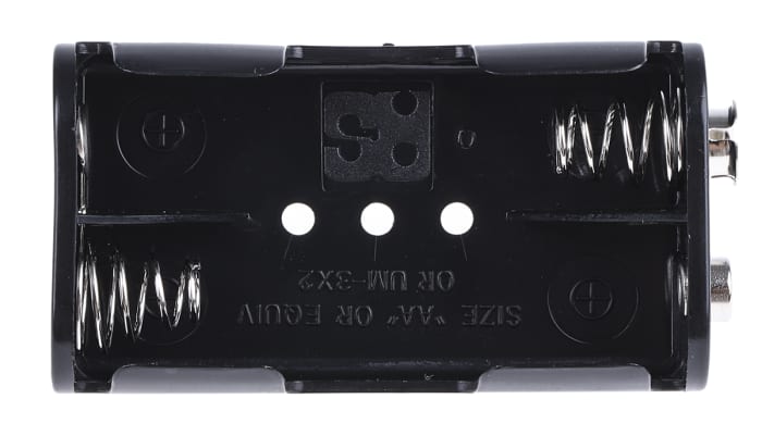 RS PRO AA Battery Holder, Coil Spring Contact