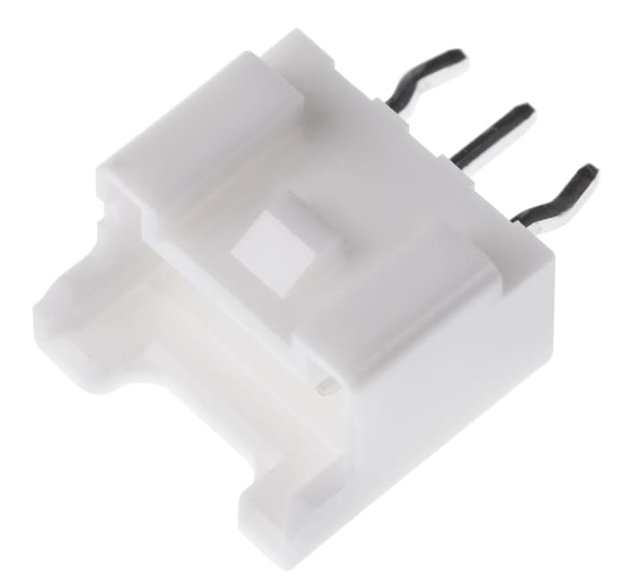 Embase CI JST, PA, 3 pôles  Traversant, 2 mm, 1 rangées , Droit enveloppe de protection