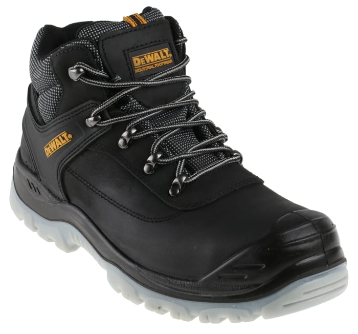 DWF 50031-122-9 DeWALT | Botas de DeWALT, serie Laser de color Negro, 43, S1P SRA 512-8771 | RS Components