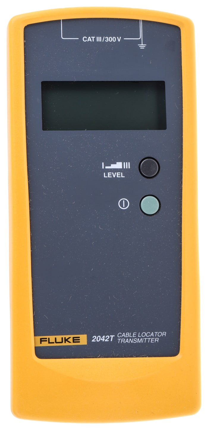 FLUKE 2042T Fluke | Transmisor de trazadores de cables Fluke 2042T,  detección hasta 2.5m, categoria CAT III 300 V, con display LCD | 513-1812 |  RS Components