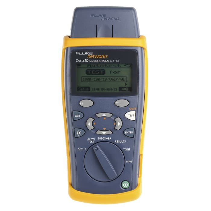 Tester síťových kabelů Tester kabelů, číslo modelu: Sada CableIQTM Fluke Networks