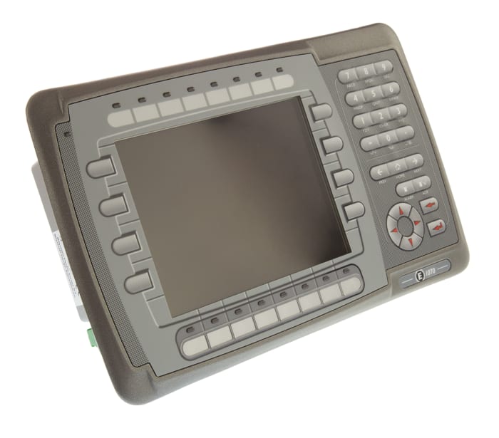 Mitsubishi Backlit LCD HMI Terminal, Membrane Keyboard, 6.5 in Display, 24 V dc Supply, 285 x 177 x 62 mm